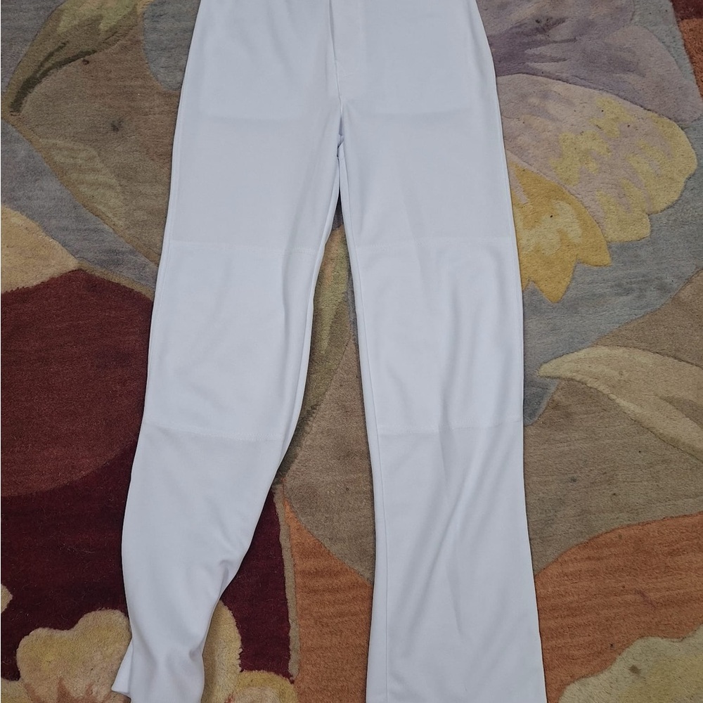 NWT White Baseball Pants
